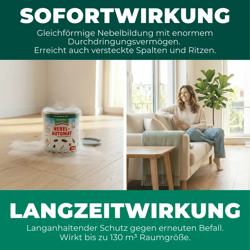 Effektiver Schädlingsbekämpfer: Hochwirksamer Nebelautomat für Innenräume