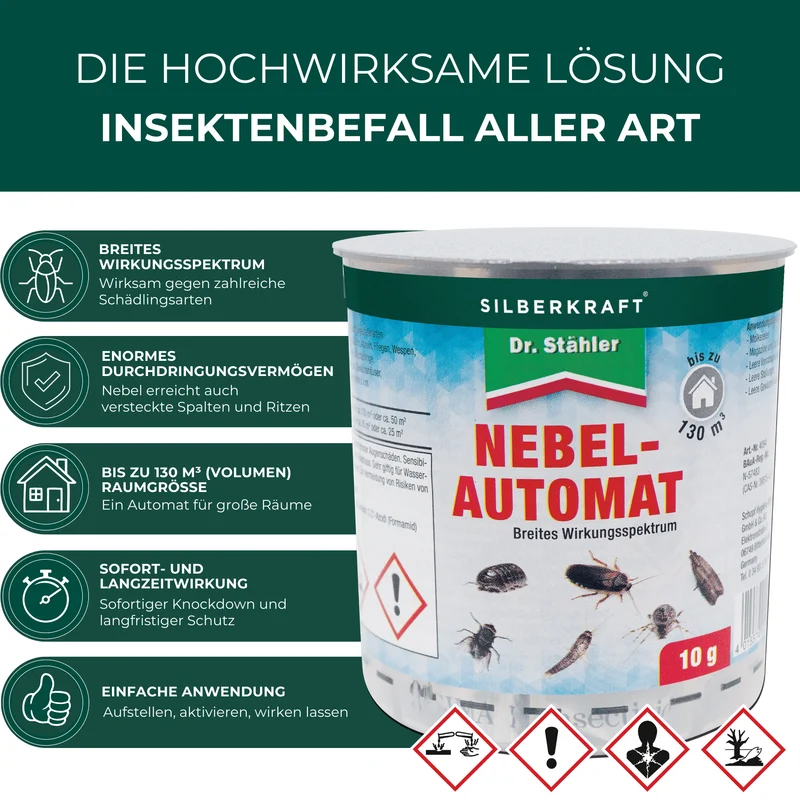 Effektiver Schädlingsbekämpfer: Hochwirksamer Nebelautomat für Innenräume