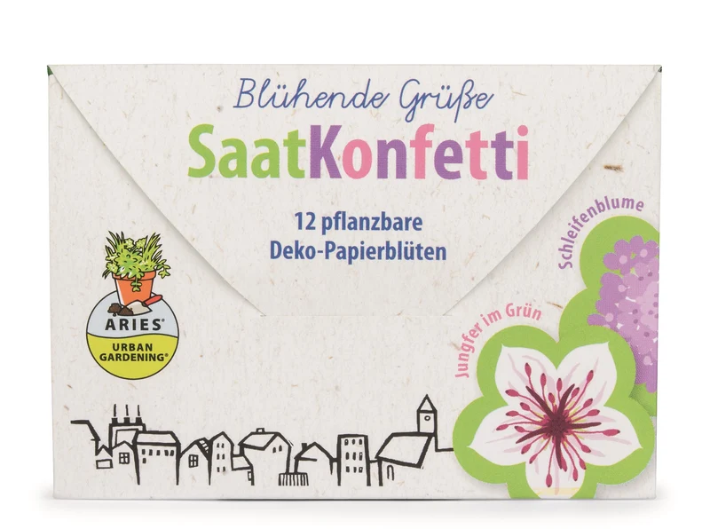 Aries Saatkonfetti Blühende Grüße