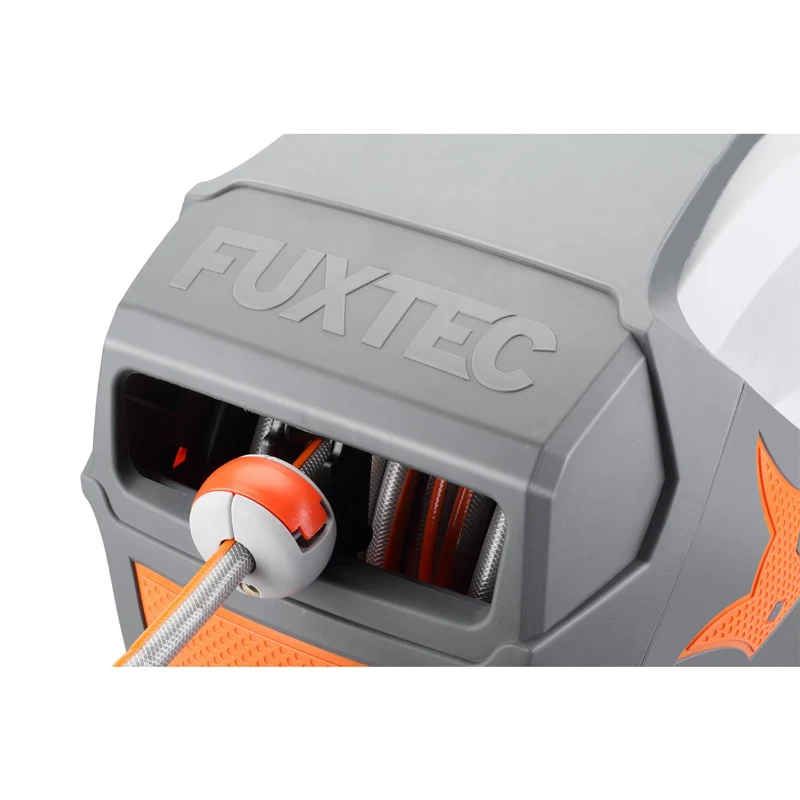 B-WARE FUXTEC Wasserschlauchaufroller 20m rund FX-WSA20