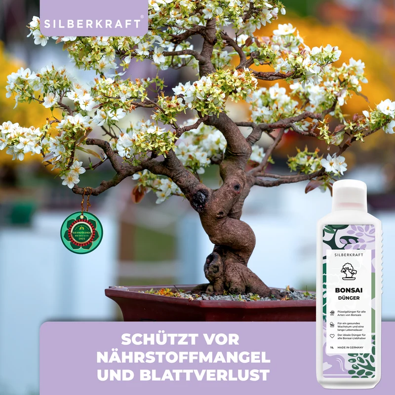 Bonsaidünger - Mineralischer NPK Flüssigdünger mit Stickstoff - Dünger für Bonsai - Bonsai Ficus Dünger