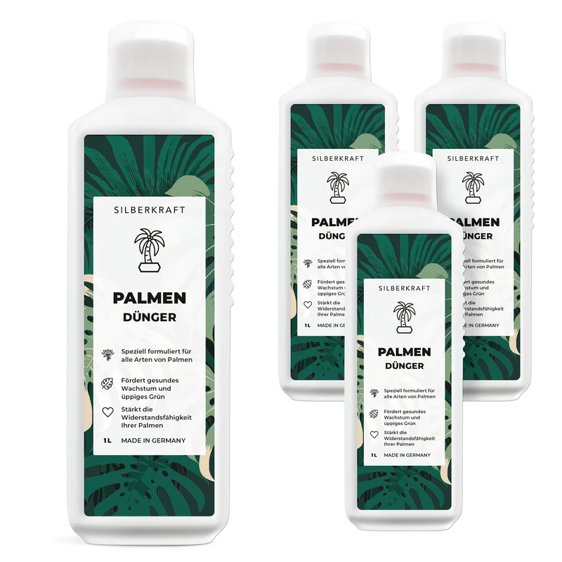 Palmendünger - Mineralischer NPK Flüssigdünger mit Stickstoff - Dünger für Palmen - Yucca Palmen Dünger - Palmen düngen