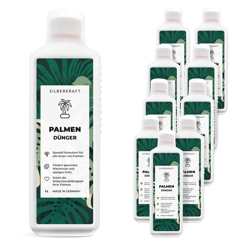 Palmendünger - Mineralischer NPK Flüssigdünger mit Stickstoff - Dünger für Palmen - Yucca Palmen Dünger - Palmen düngen