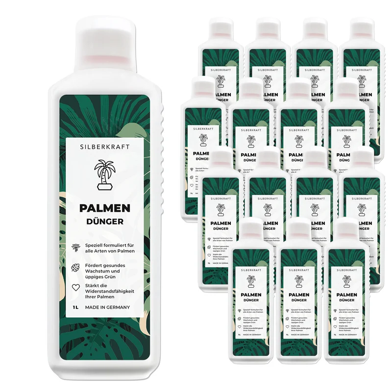Palmendünger - Mineralischer NPK Flüssigdünger mit Stickstoff - Dünger für Palmen - Yucca Palmen Dünger - Palmen düngen