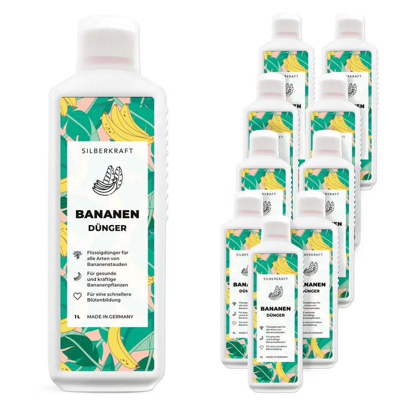 Bananendünger - Mineralischer NPK Flüssigdünger mit Stickstoff - Dünger für Bananen