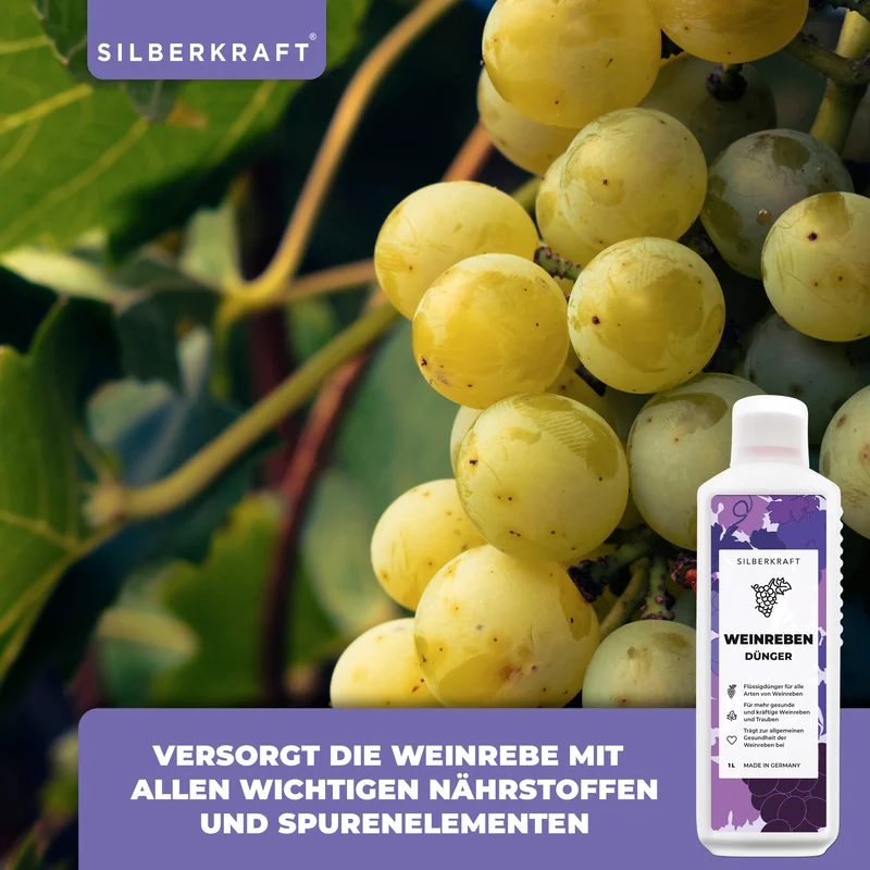 Weinreben Dünger - Mineralischer NPK-Flüssigdünger mit Stickstoff - Dünger für Weinreben - Weinstock Dünger