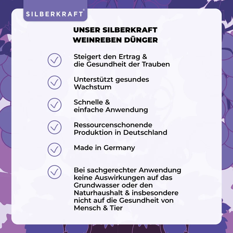 Weinreben Dünger - Mineralischer NPK-Flüssigdünger mit Stickstoff - Dünger für Weinreben - Weinstock Dünger