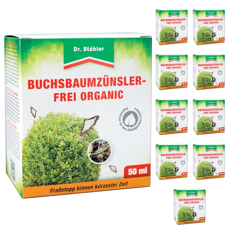 Buchsbaumzünsler-Frei Organic: Schützt effektiv vor Schadinsekten