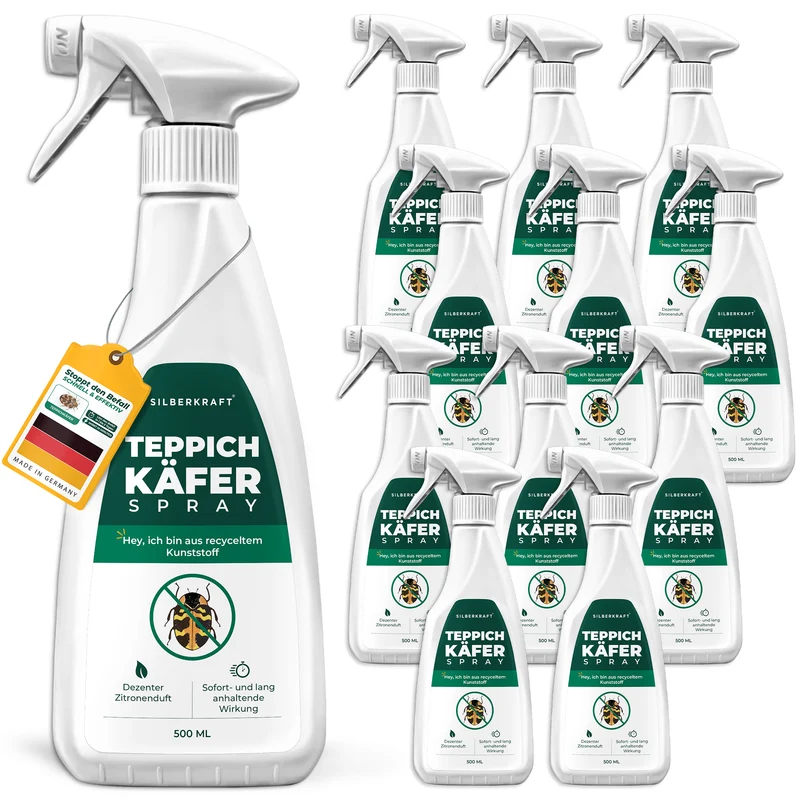 Teppichkäfer Spray - Teppichkäfer vertreiben & loswerden