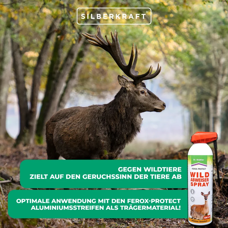 Wildabweiser Spray - Schutz vor Wildtieren auf dem Grundstück