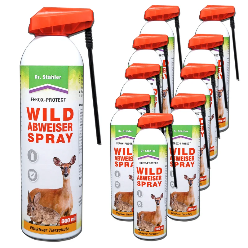 Wildabweiser Spray - Schutz vor Wildtieren auf dem Grundstück