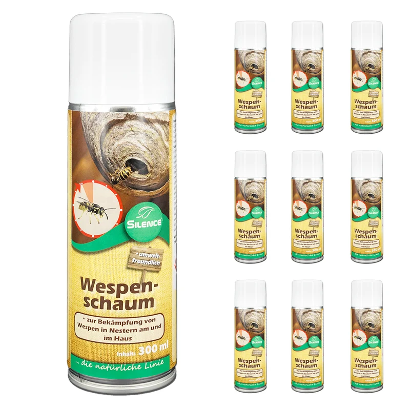 Silence Wespenschaum: Gebrauchsfertiger Schaum zur Bekämpfung von Wespennestern