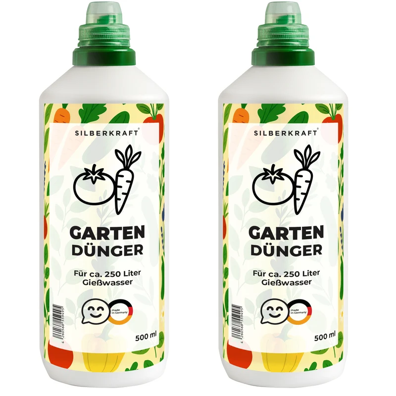 Gartendünger – Mineralischer NPK Flüssigdünger mit Stickstoff – Universaldünger für Gartenpflanzen – Blumen- & Sträucher-Dünger