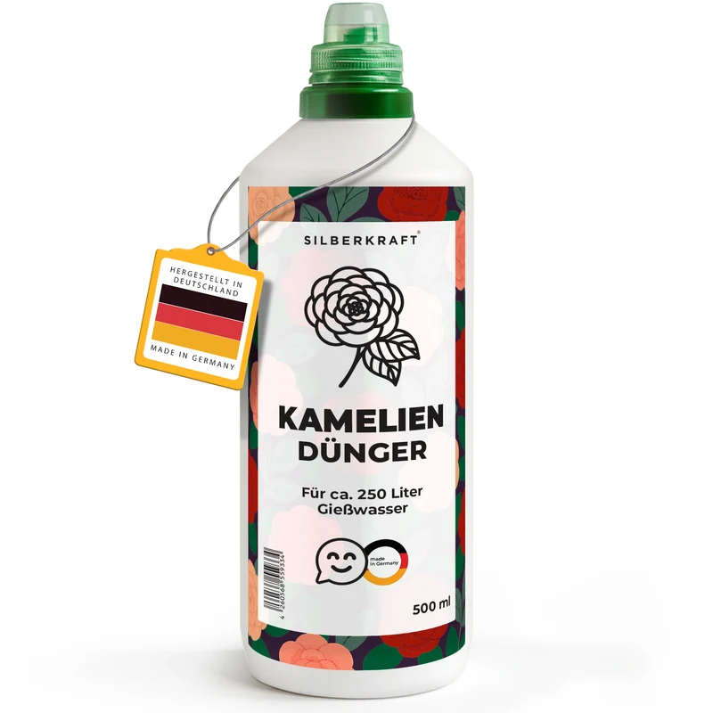 Kameliendünger – Mineralischer NPK Flüssigdünger mit Stickstoff – Dünger für Kamelien – Moorbeetpflanzen-Dünger