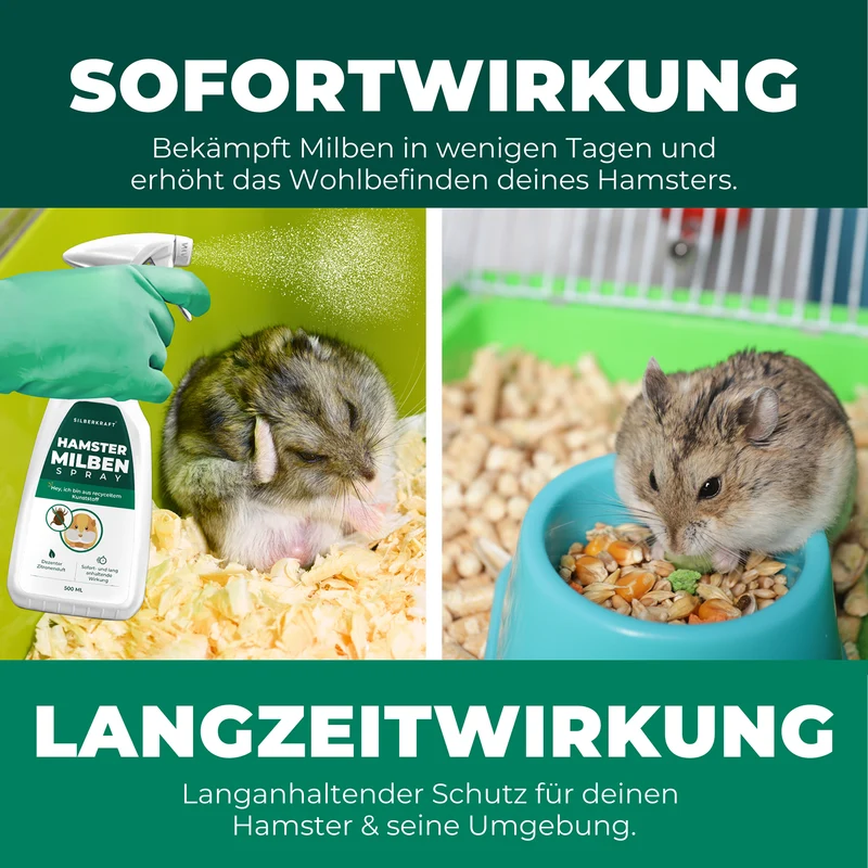 Milbenspray Hamster