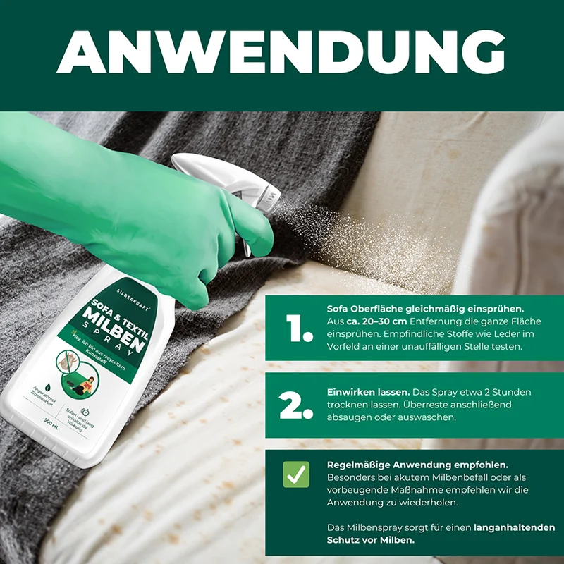Milbenspray Sofa & Textil
