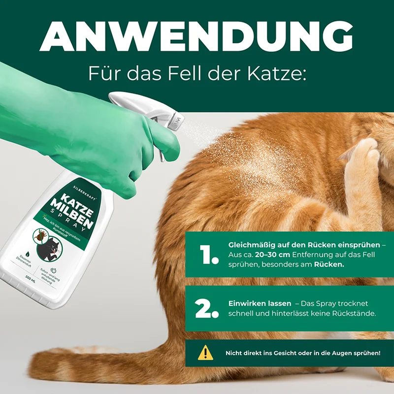 Milbenspray für Katzen