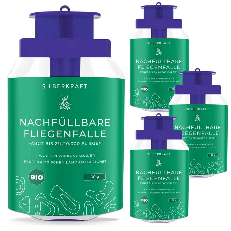 Nachfüllbare Fliegenfalle