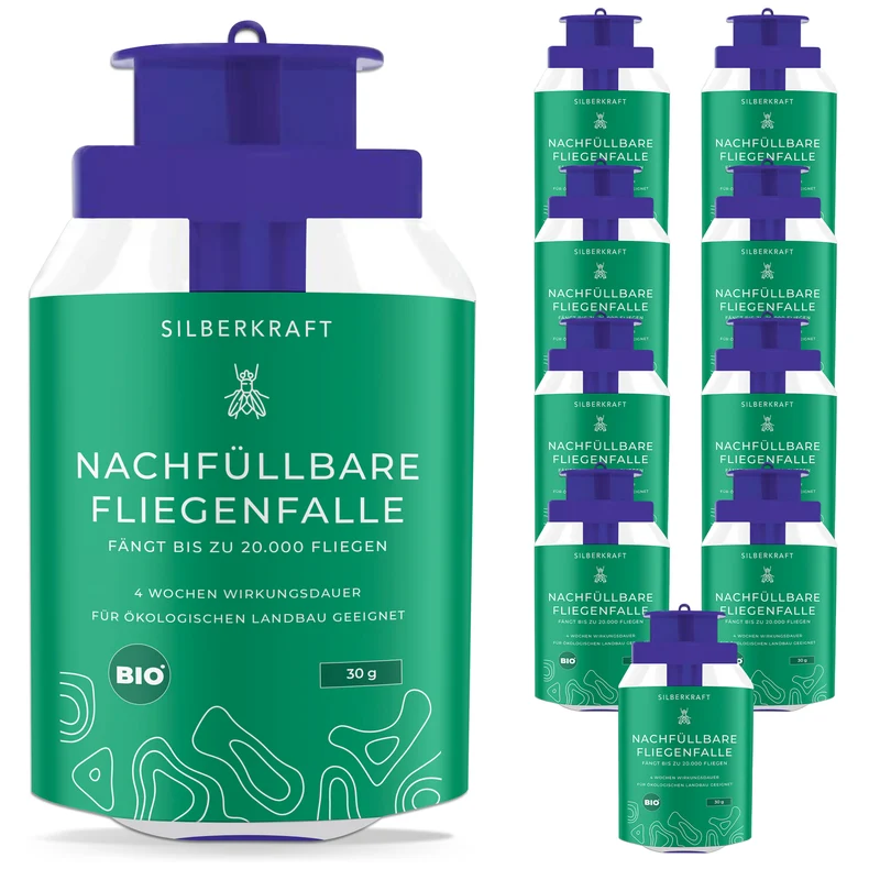 Nachfüllbare Fliegenfalle
