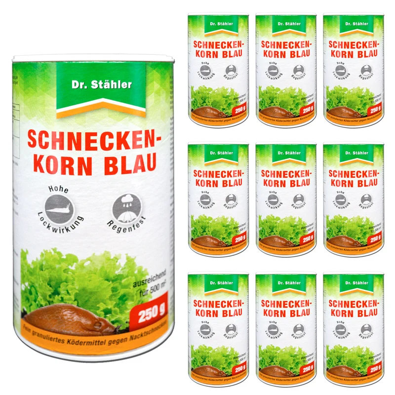 Schneckenkorn blau: Schützendes Schneckenmittel für die Gartenpflanzen