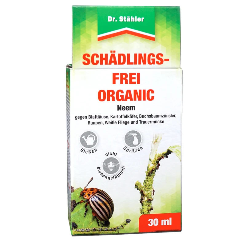 Schädlingsfrei-Organic mit Neem-Baum-Extrakt: Schutz vor Schädlingen
