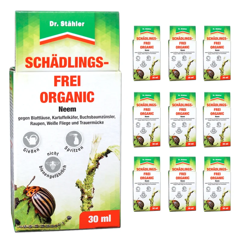 Schädlingsfrei-Organic mit Neem-Baum-Extrakt: Schutz vor Schädlingen