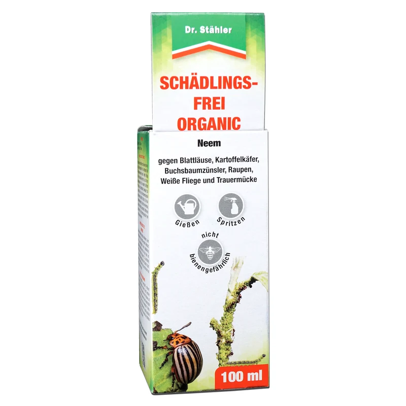 Schädlingsfrei-Organic mit Neem-Baum-Extrakt: Schutz vor Schädlingen