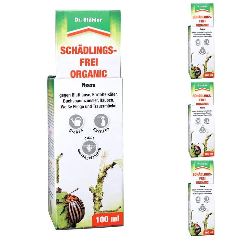 Schädlingsfrei-Organic mit Neem-Baum-Extrakt: Schutz vor Schädlingen