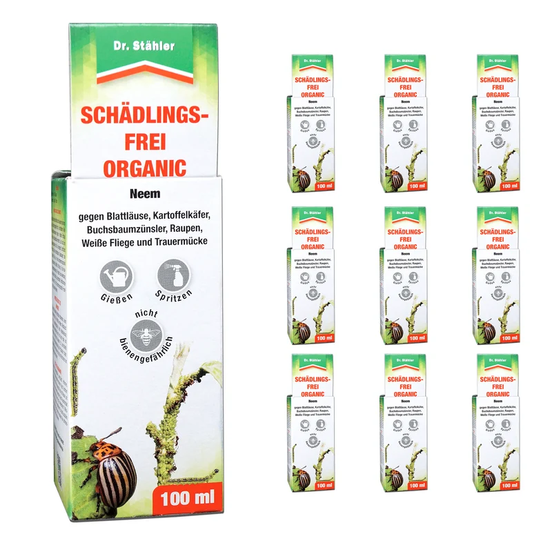 Schädlingsfrei-Organic mit Neem-Baum-Extrakt: Schutz vor Schädlingen