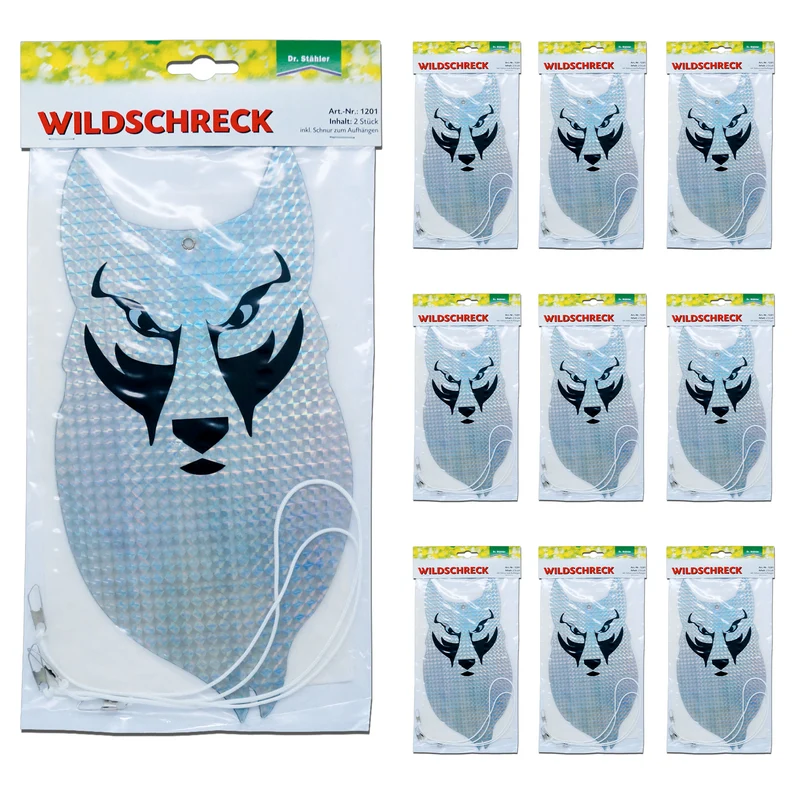 Dekorativer Wildschreck: Effektiver Schutz vor Rehen und Kleinwild
