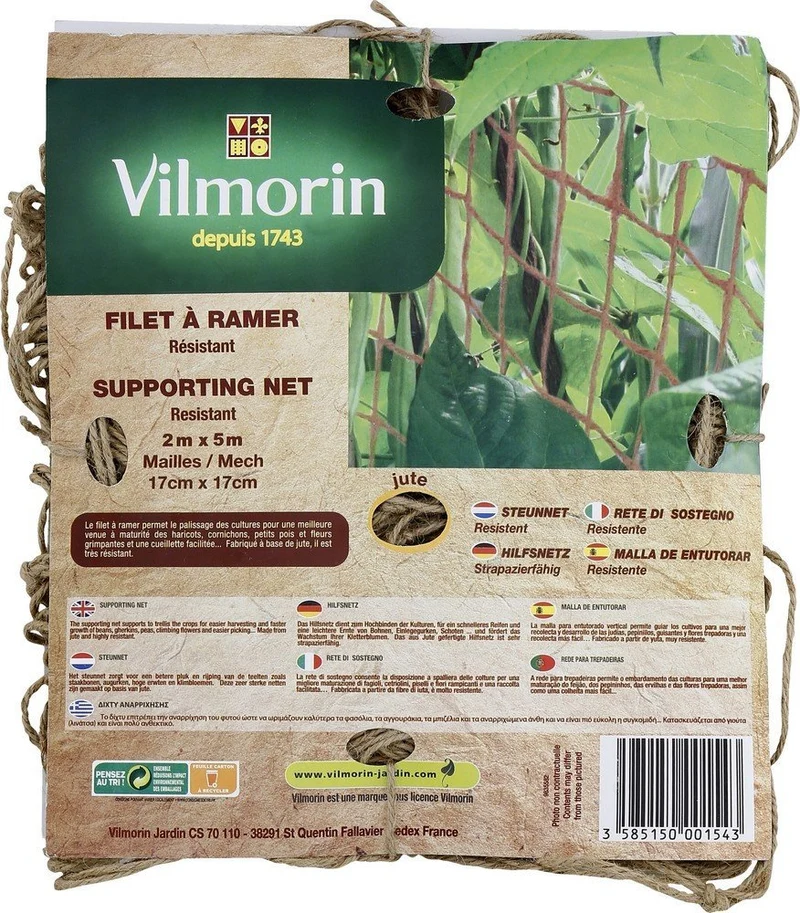Vilmorin Ranknetz Jute 2 x 5m