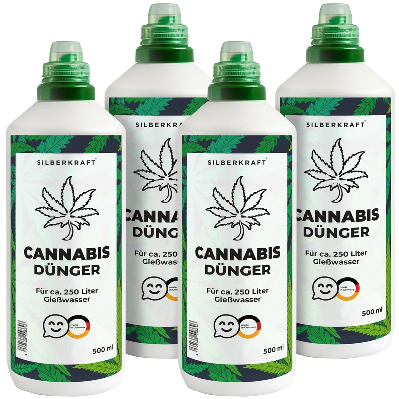 Cannabis Dünger für Wachstum & Blüte, Flüssigdünger für kräftige Pflanzen & hohe Erträge