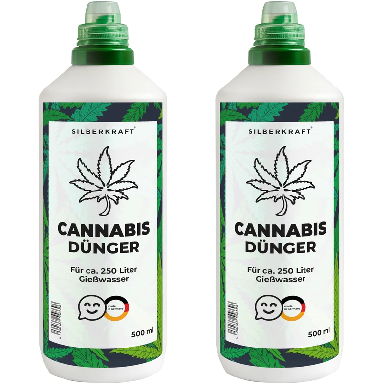 Cannabis Dünger für Wachstum & Blüte, Flüssigdünger für kräftige Pflanzen & hohe Erträge