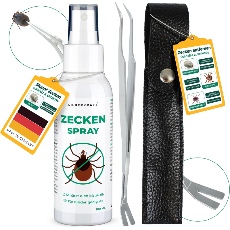 Zeckenfrei-Set - Dein Duo für Schutz & Entfernung