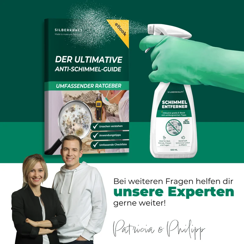 Schimmelentferner / Schimmelspray mit E-Book - Gegen Schimmel & Stockflecken