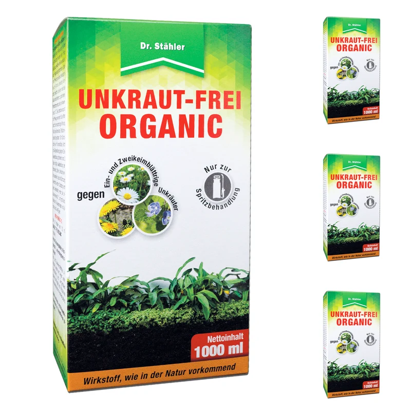 Unkraut-Frei Organic: Sprühmittel zur Unkrautbekämpfung für eine makellose Gartenlandschaft