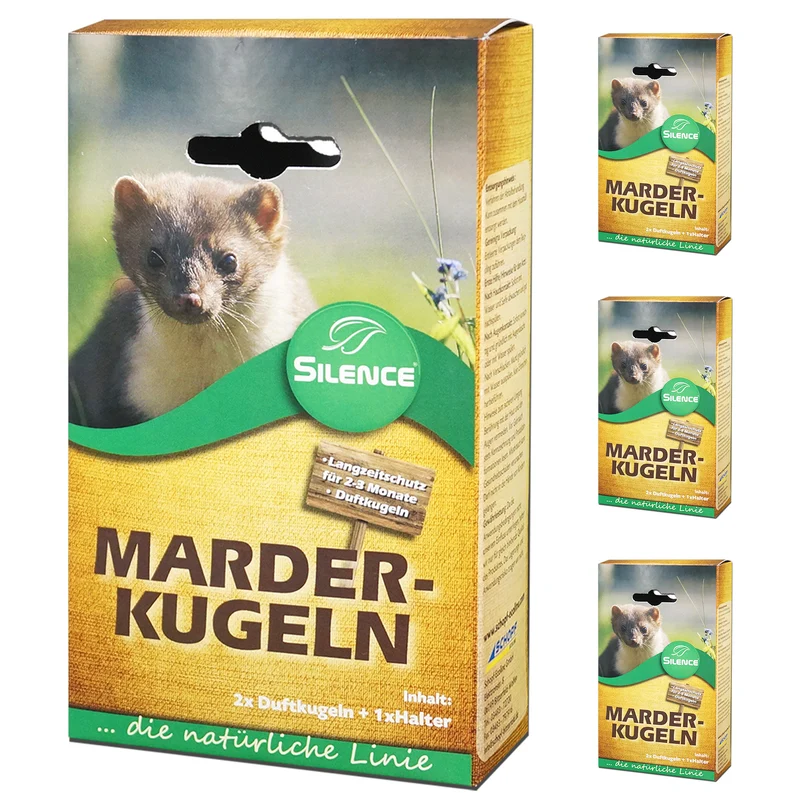Silence Marder-Duftkugeln: Effektiver Langzeitschutz vor Marderschäden am Auto