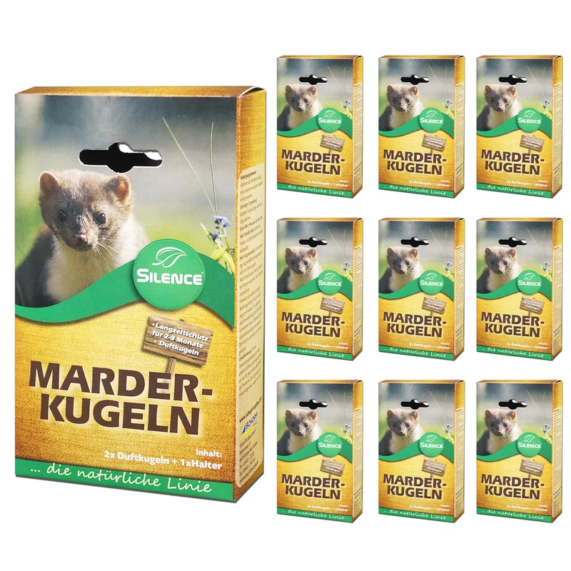 Silence Marder-Duftkugeln: Effektiver Langzeitschutz vor Marderschäden am Auto