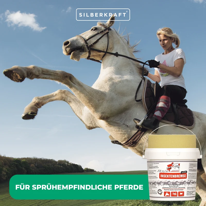 Insekten-Abwehrlotion für Pferde