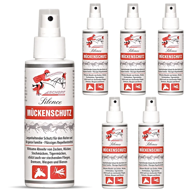 Effektives Mückenschutz-Spray für Reiter