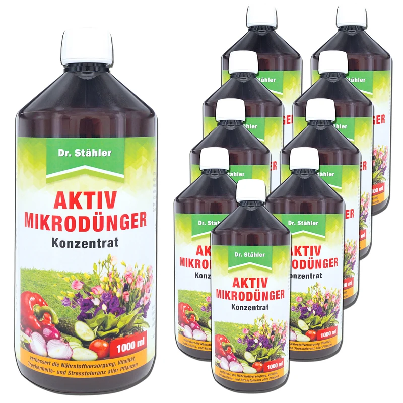 Aktiv Mikrodünger Konzentrat - Organischer NK-Dünger, flüssig