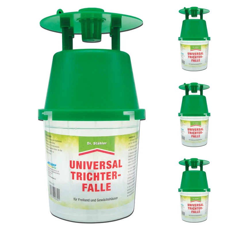 Universal Trichterfalle ohne Lockstoff: Praktische Lösung gegen Schadschmetterlinge
