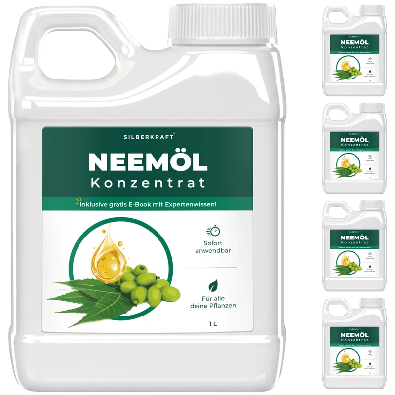Neemöl mit Emulgator – Pflegendes Neemöl-Konzentrat für Deine Pflanzen