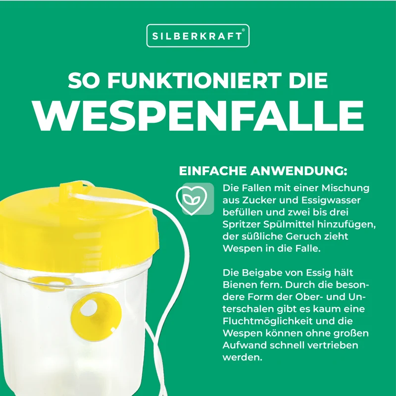 Wespenfalle Set