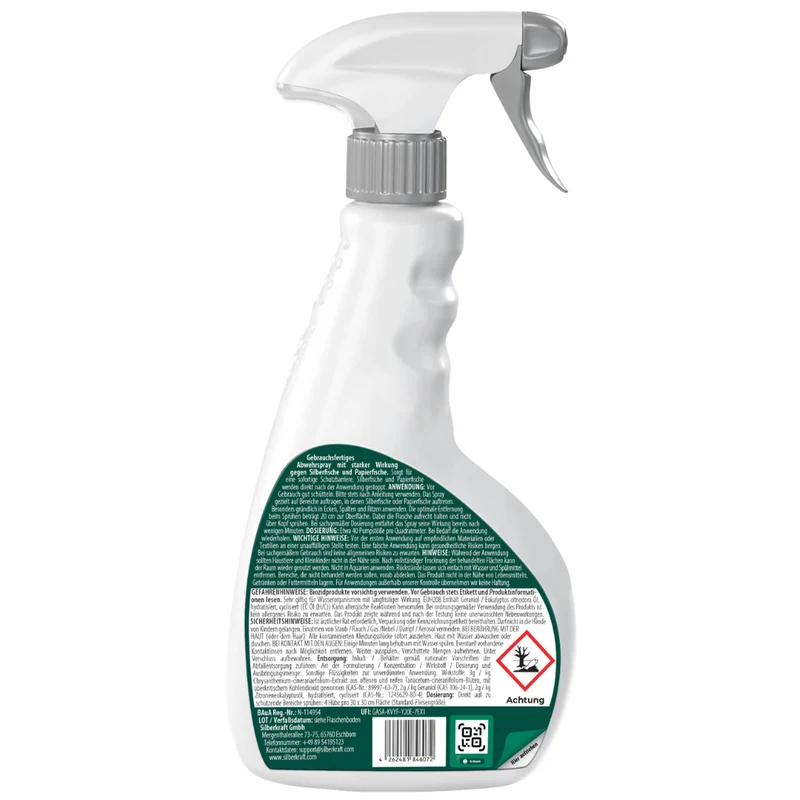 Silberfisch Spray 500ml inkl. E-Book