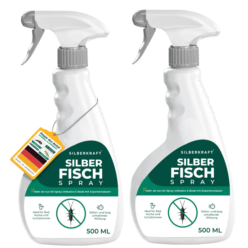 Silberfisch Spray 500ml inkl. E-Book