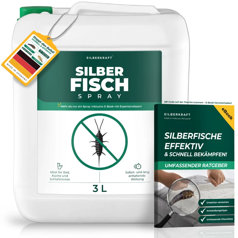 Silberfisch Spray 500ml inkl. E-Book