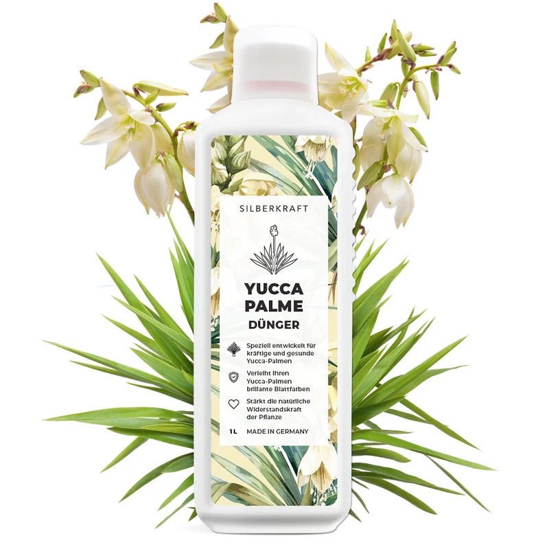 Yucca Dünger - Mineralischer NPK Flüssigdünger mit Stickstoff - Dünger für Yucca Palmen - Palmlilie düngen - Yucca Rostrata Dünger