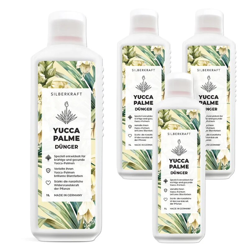 Yucca Dünger - Mineralischer NPK Flüssigdünger mit Stickstoff - Dünger für Yucca Palmen - Palmlilie düngen - Yucca Rostrata Dünger