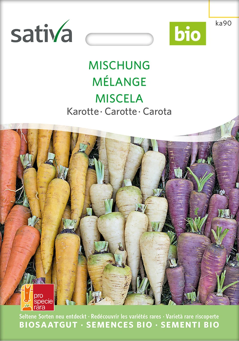 BIO Saatgut Karotte Mischung